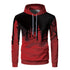 Sports hooded 3D sweatshirt trousers suit